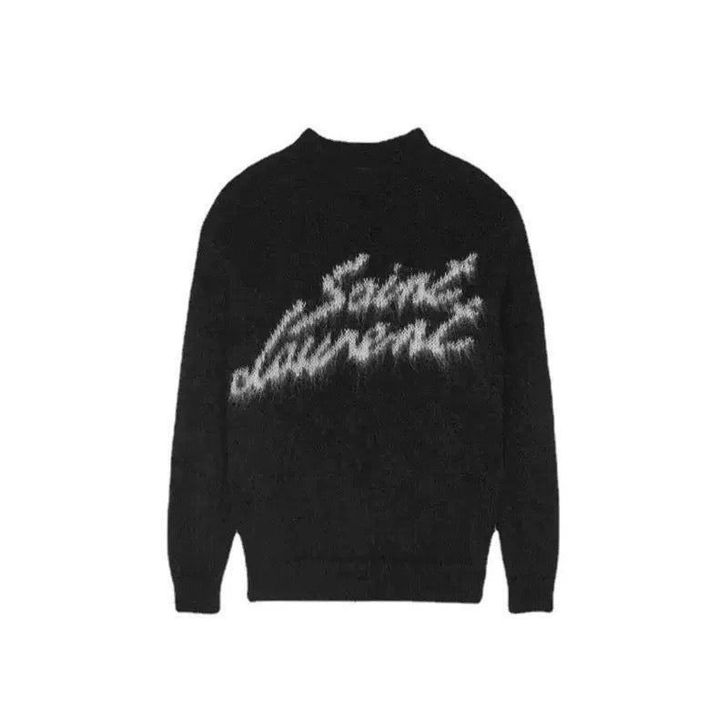 P CLUB - KNIT SWEATER
