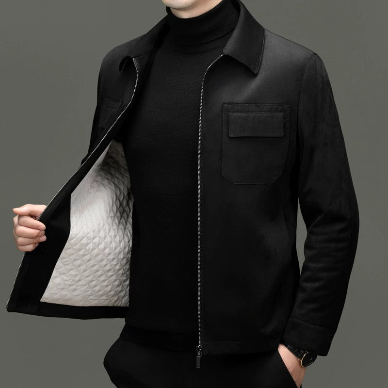 P CLUB - LEDER JACKE