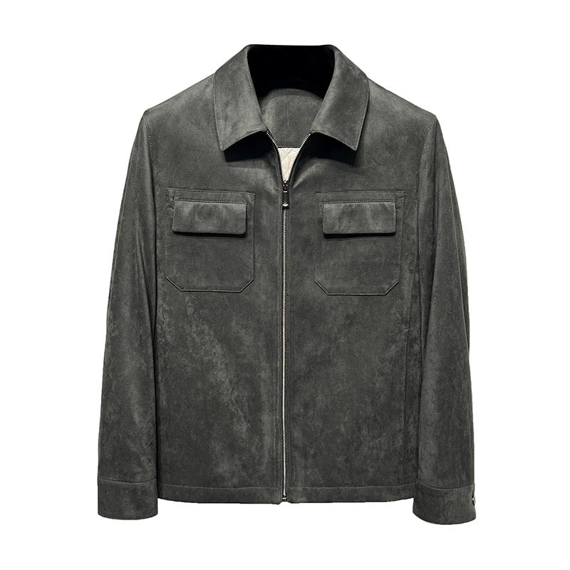 P CLUB - LEDER JACKE