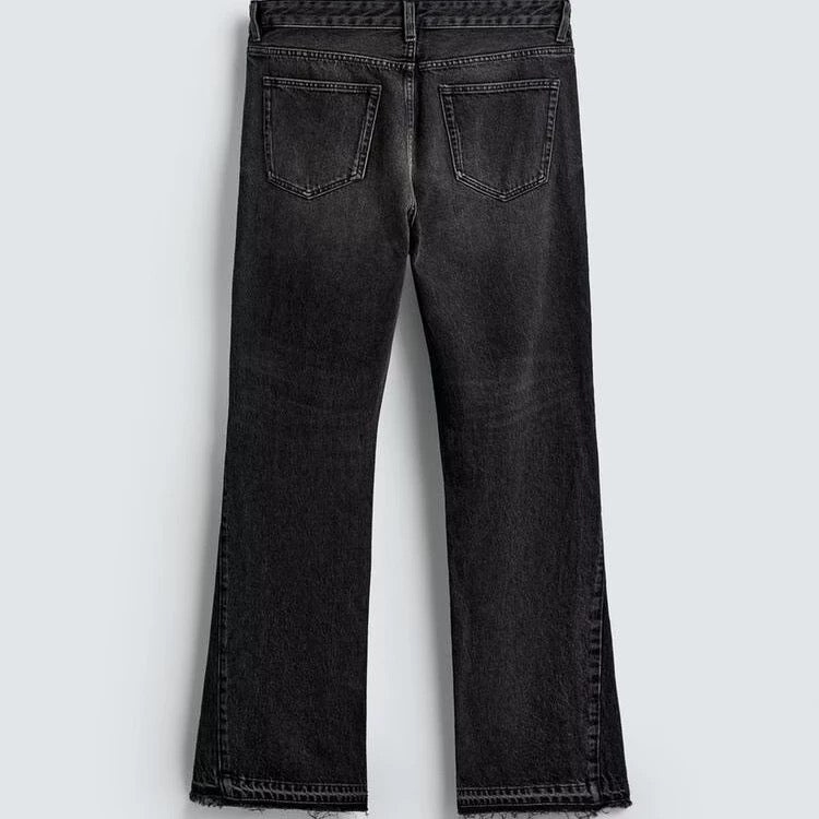 P CLUB - FLARED JEANS