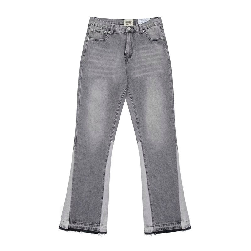 P CLUB - FLARED DEPT JEANS