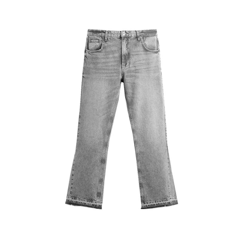 P CLUB - FLARED JEANS