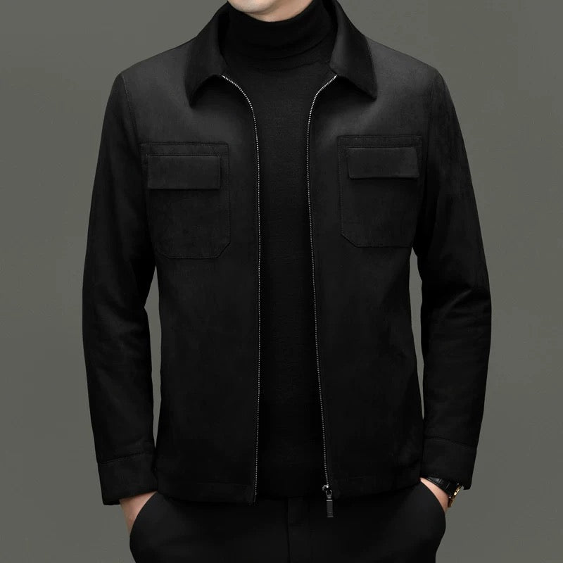 P CLUB - LEDER JACKE