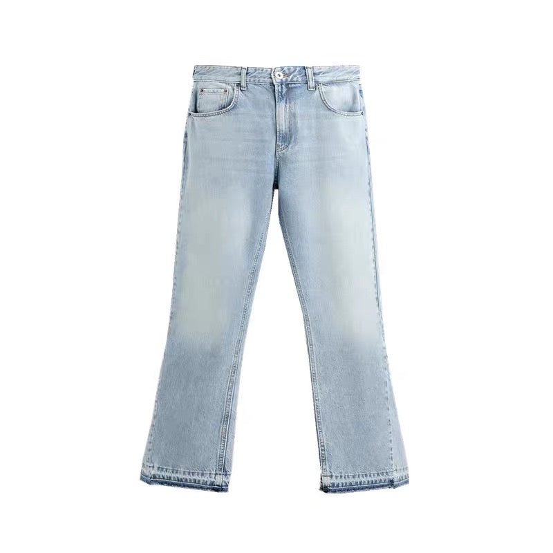 P CLUB - FLARED JEANS
