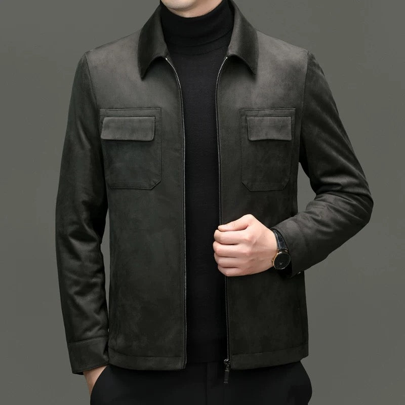 P CLUB - LEDER JACKE