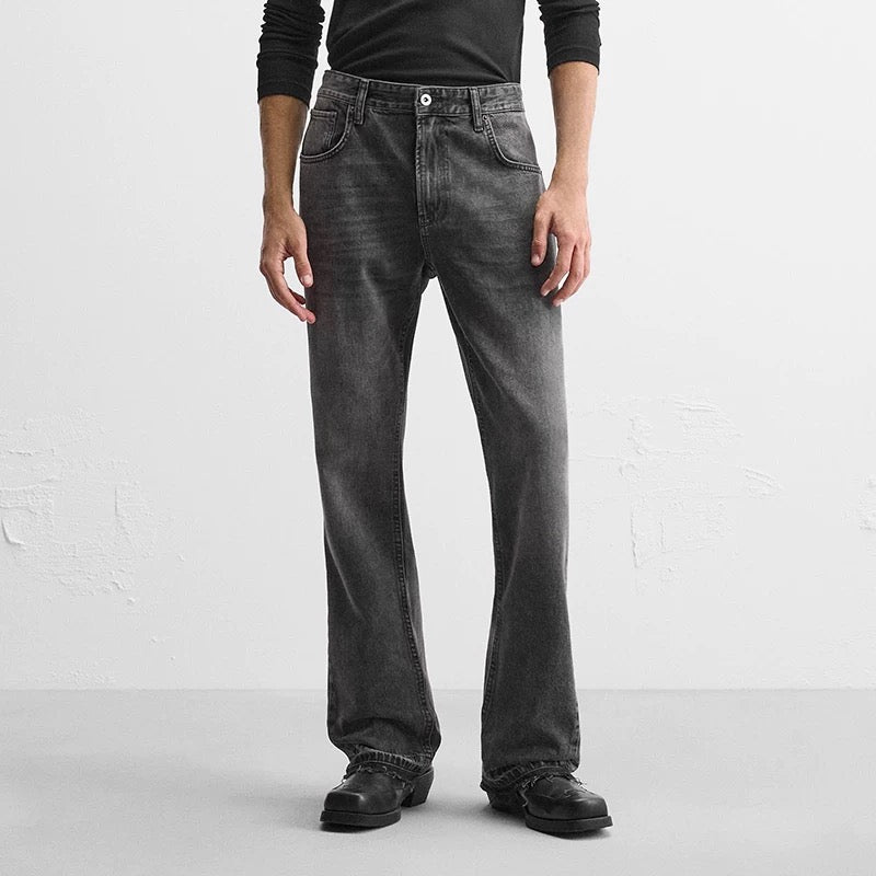 P CLUB - FLARED JEANS