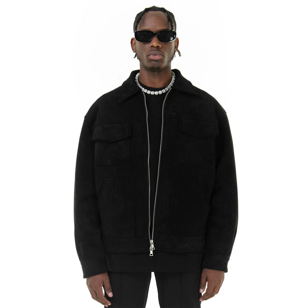 P CLUB - VELOUR JACKE