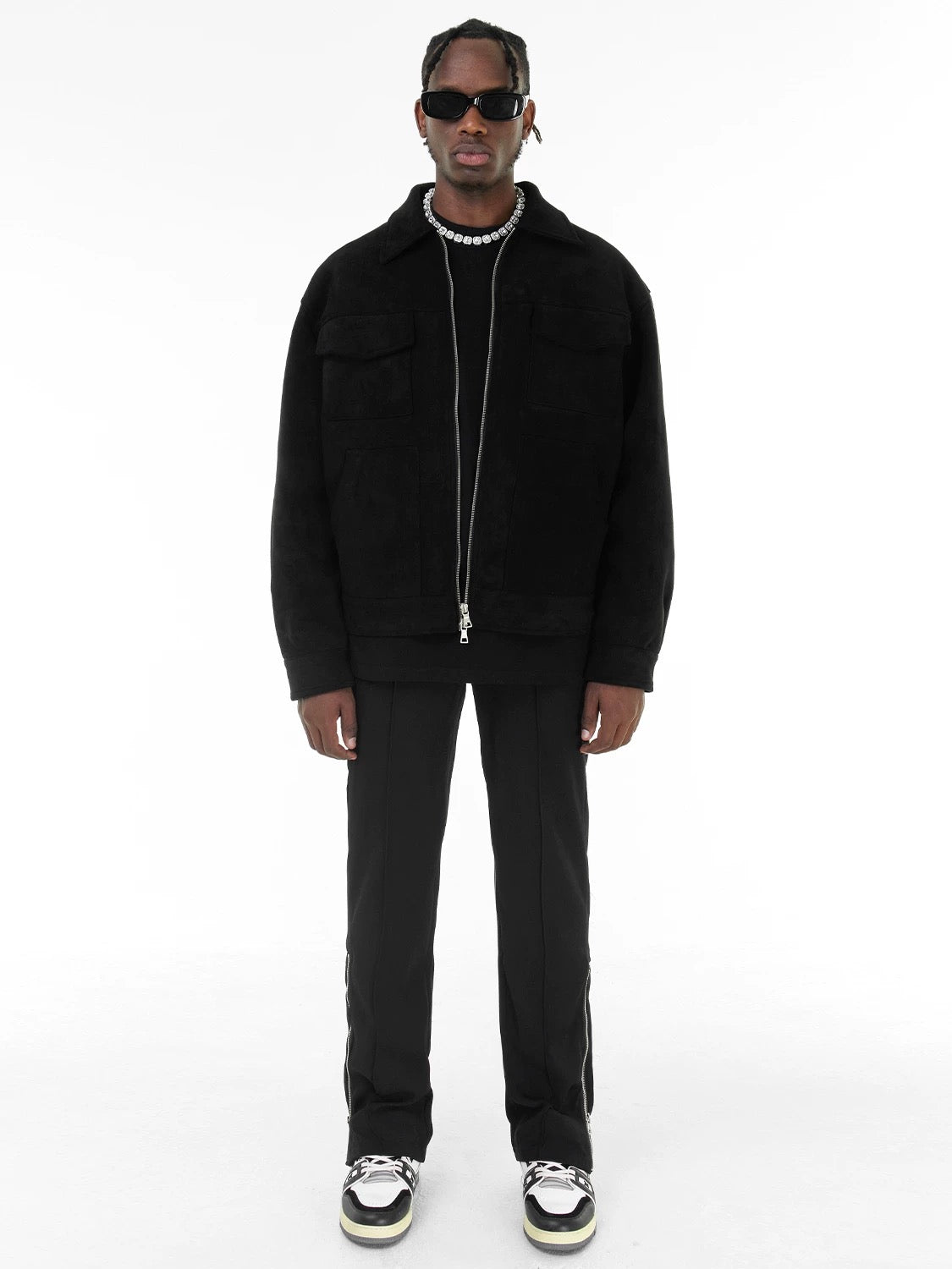 P CLUB - VELOUR JACKE