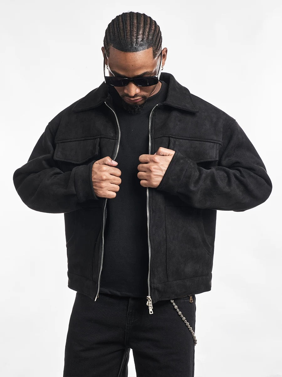 P CLUB - VELOUR JACKE